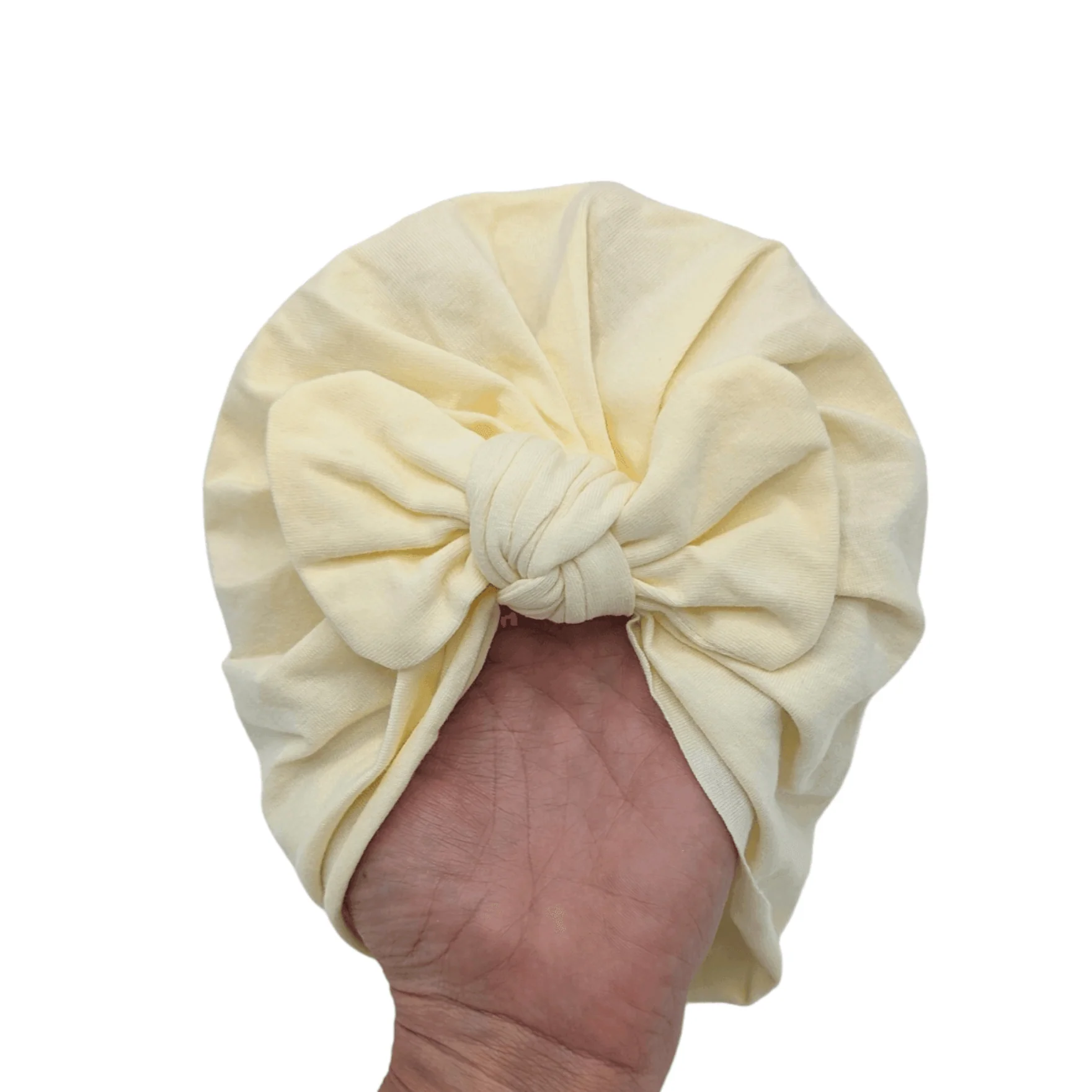 Lemon Turban Hat With Bow - Image 4