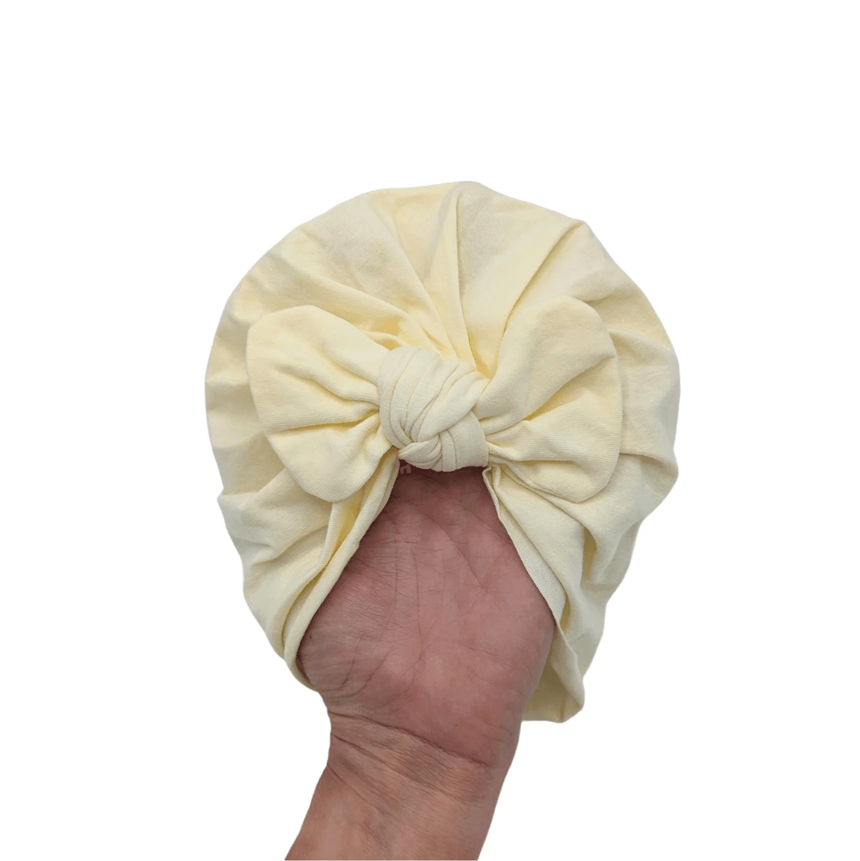 Lemon Turban Hat With Bow - Image 5