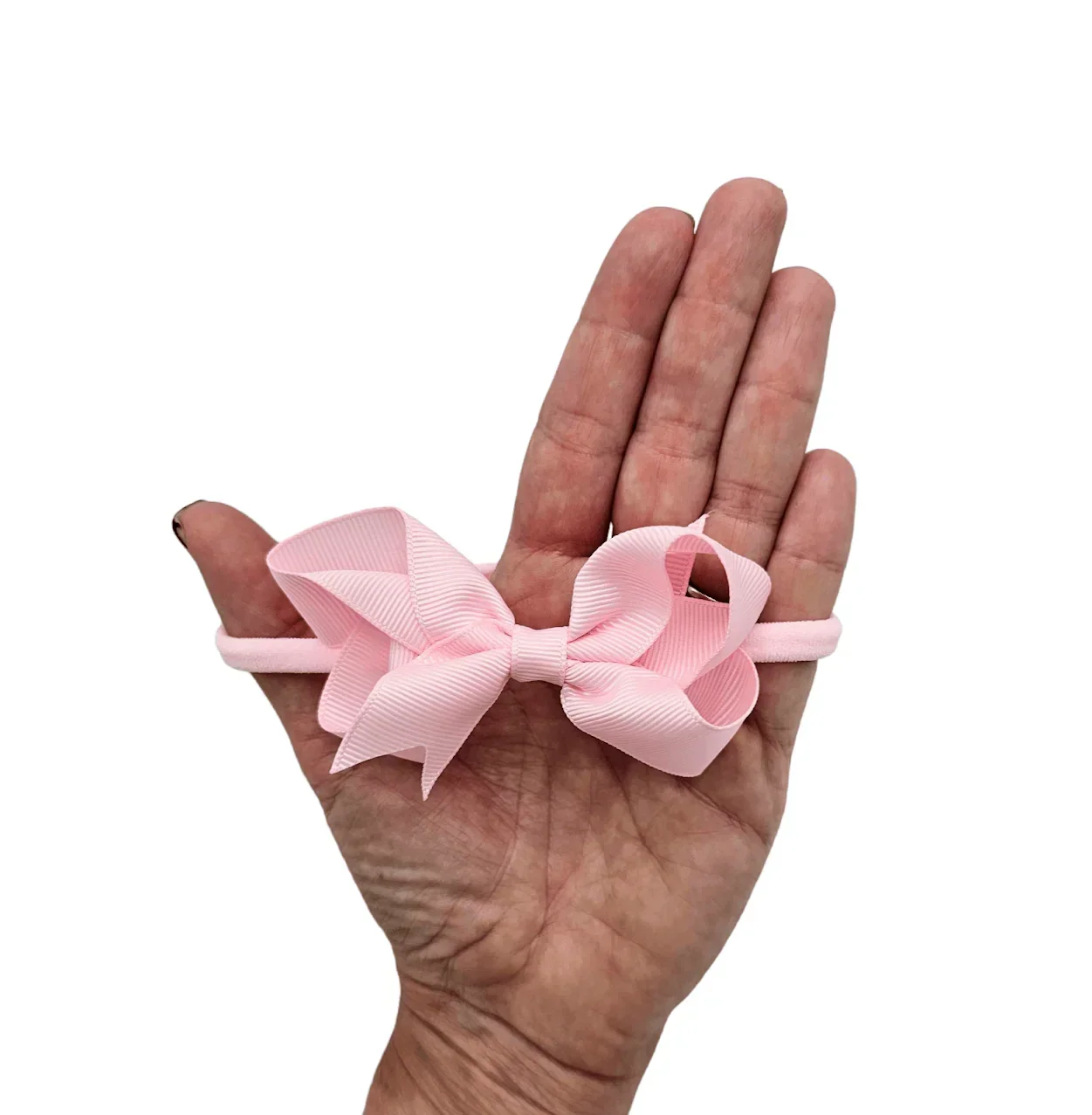 Set Of 4 - 3 Inch Dainty Bow Headbands - Image 2